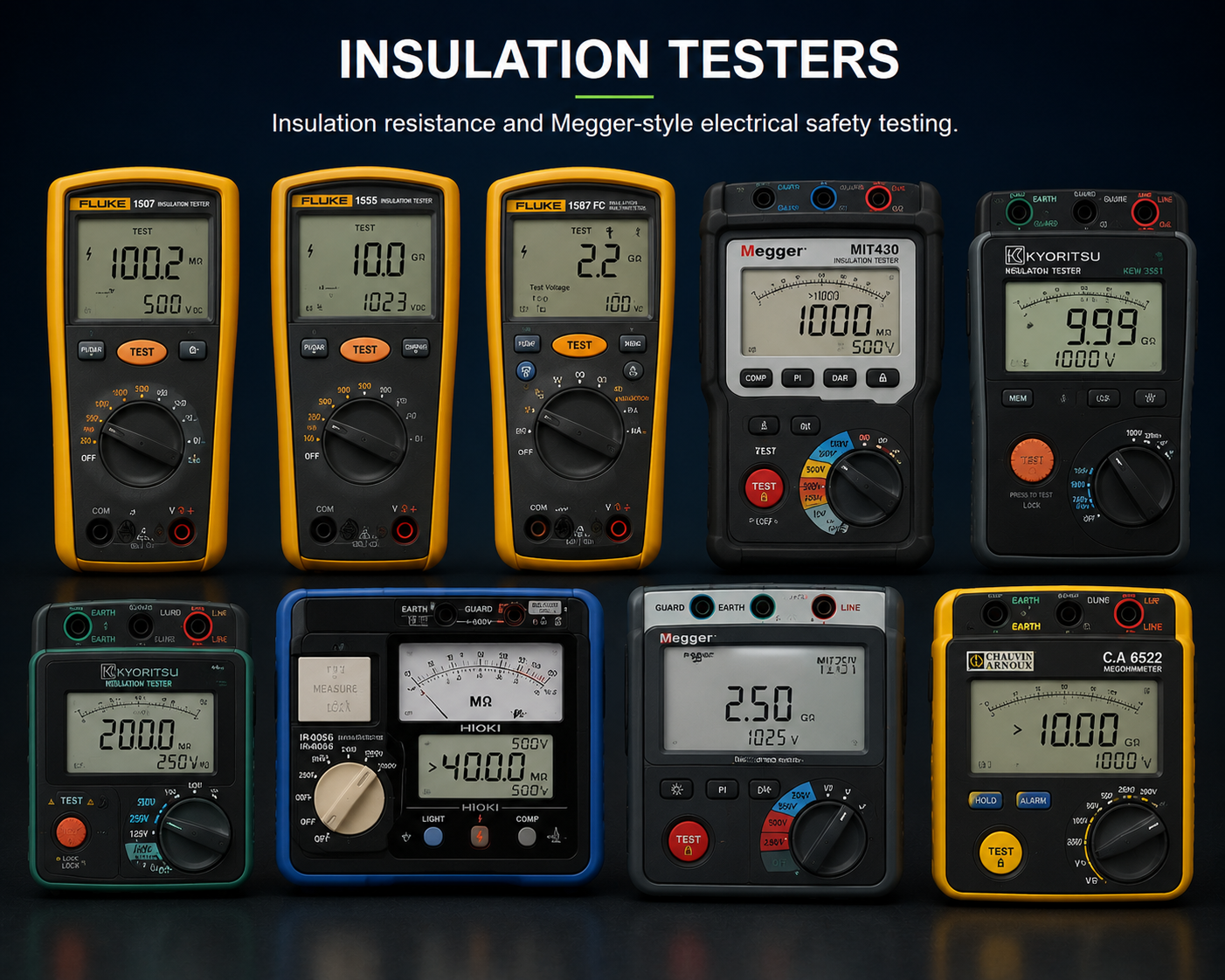 Insulation Testers