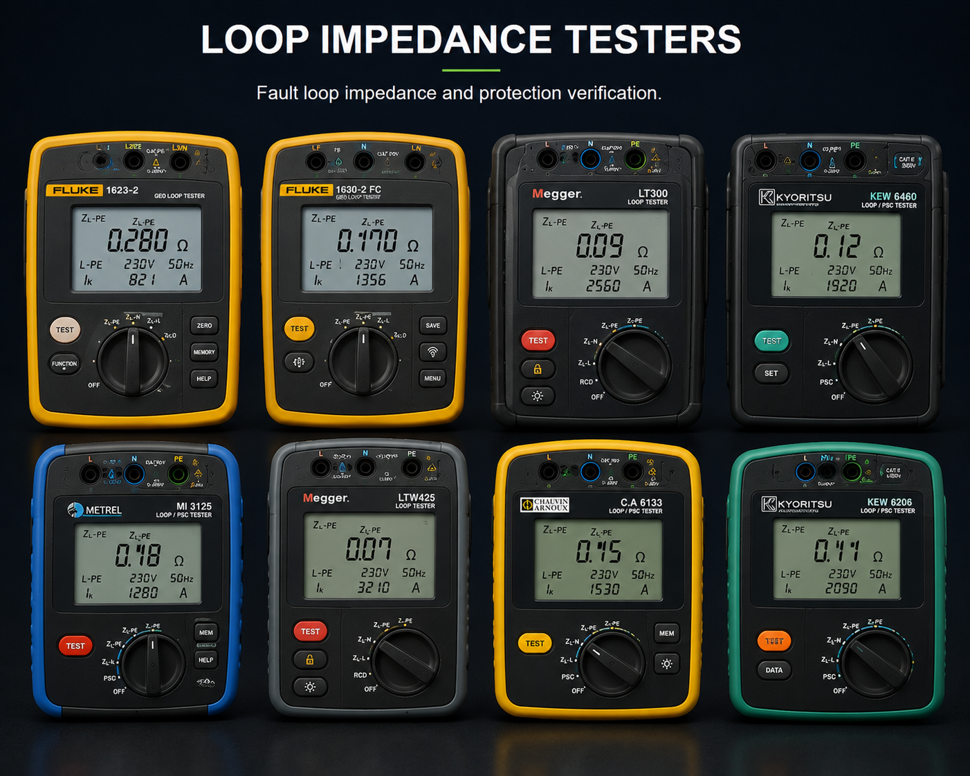 Loop Impedance Testers